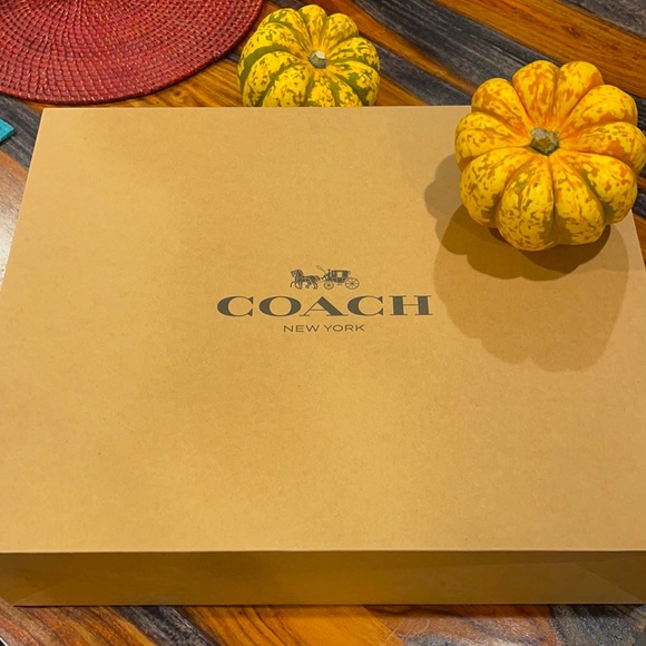 Coach New York Unisex Bright Red Coach Carriage Logo Back pack. - Picture 13 of 14